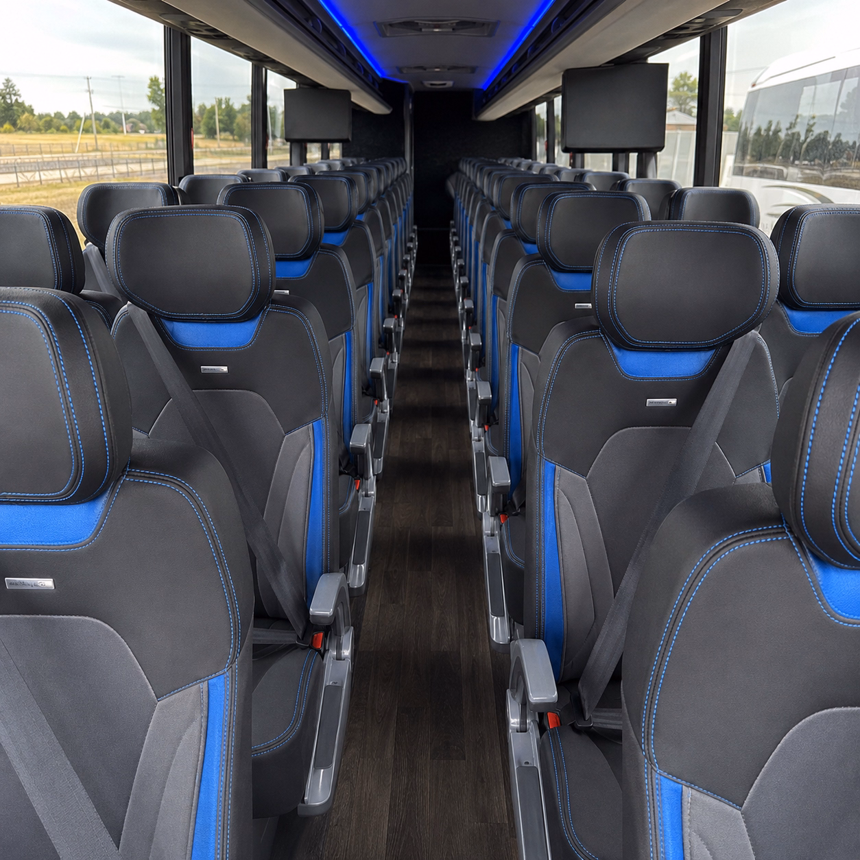 bryan bus rental service area