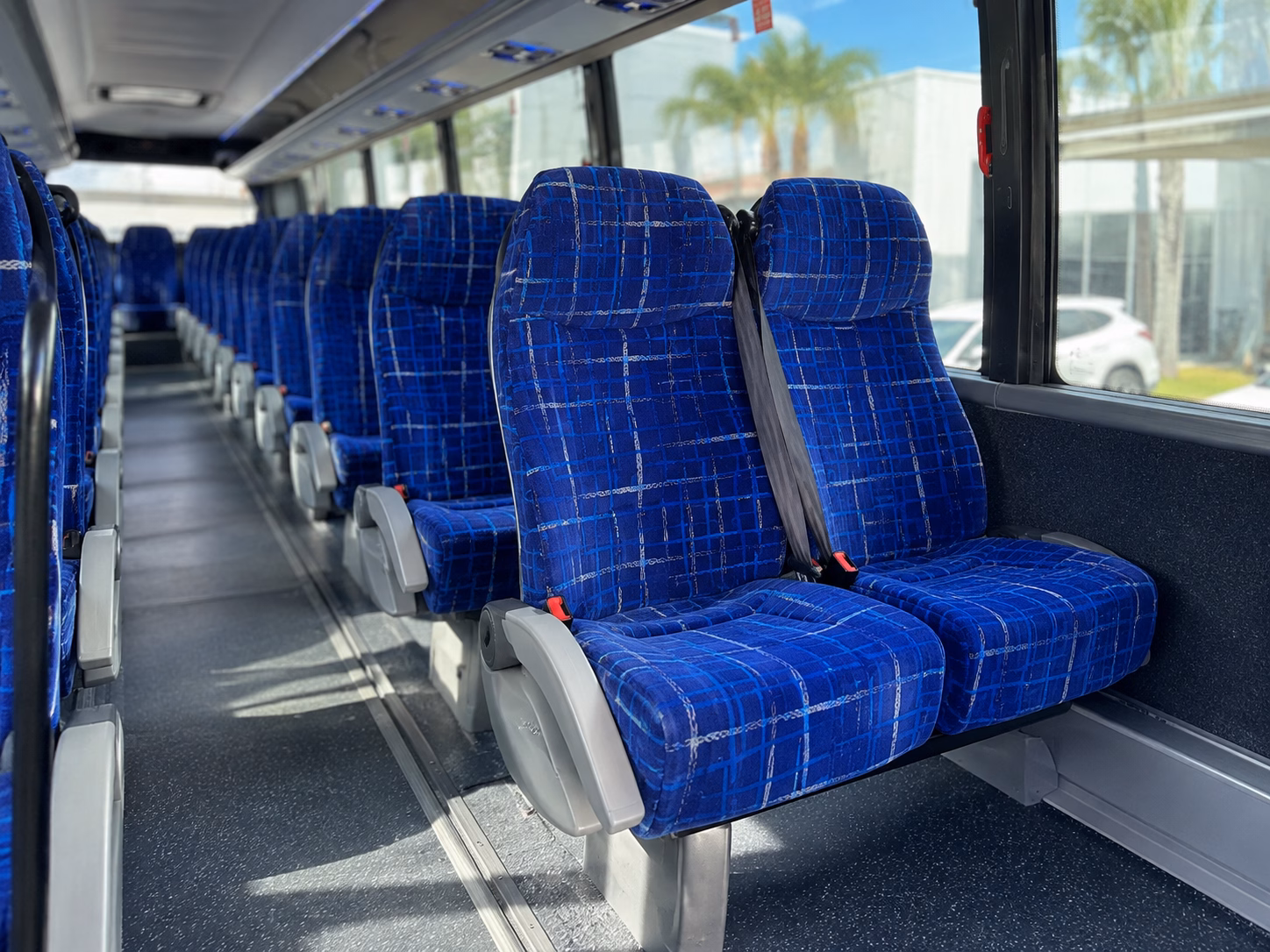 bryan charter bus services inside
